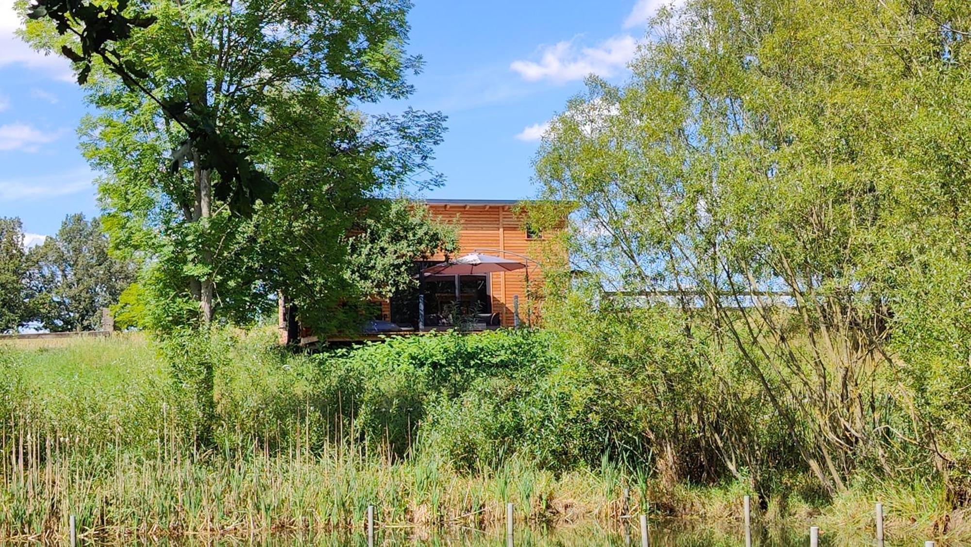 Tinyhousebeidresden 3 Fuer 2 - 7 Personen, Naehe Saechsische Schweiz, Dresden, Mit Badeteich Villa Grossharthau Luaran gambar