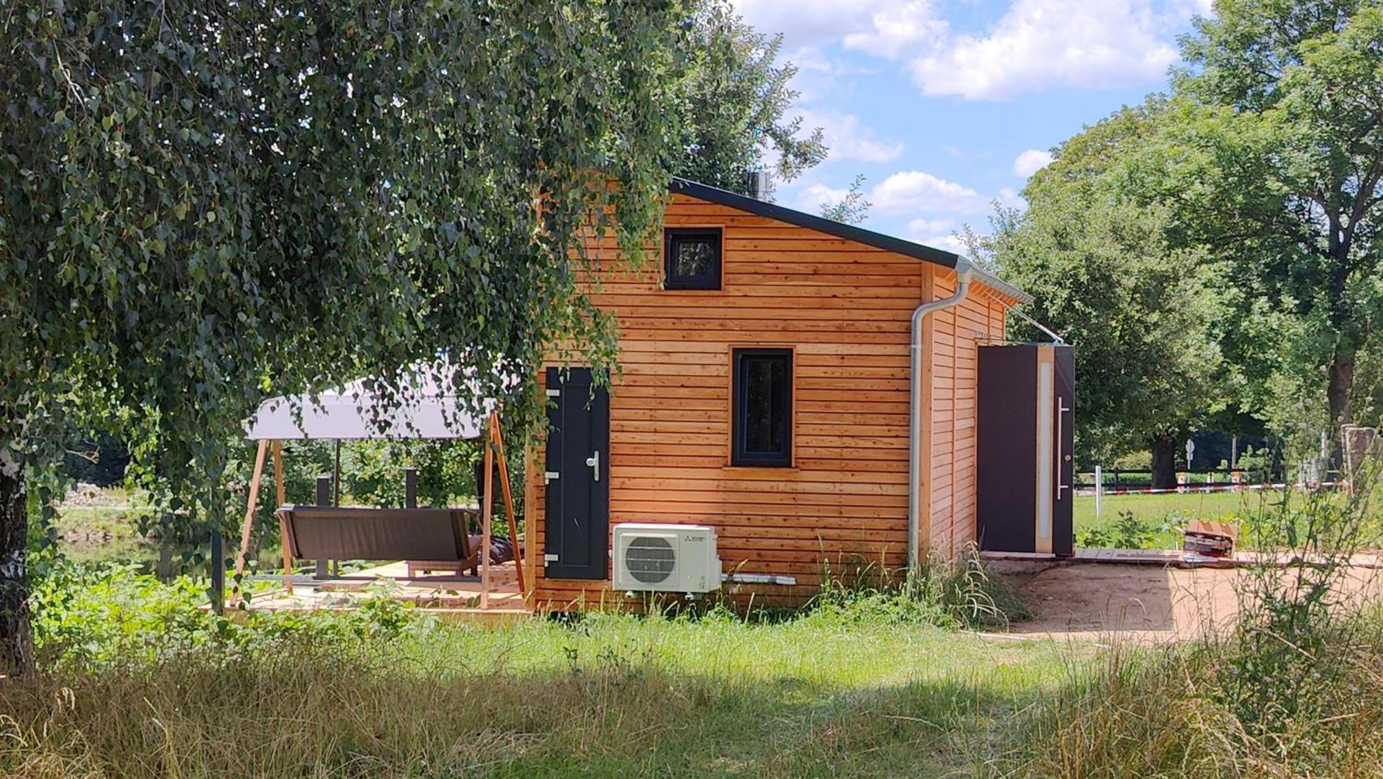 Tinyhousebeidresden 3 Fuer 2 - 7 Personen, Naehe Saechsische Schweiz, Dresden, Mit Badeteich Villa Grossharthau Luaran gambar